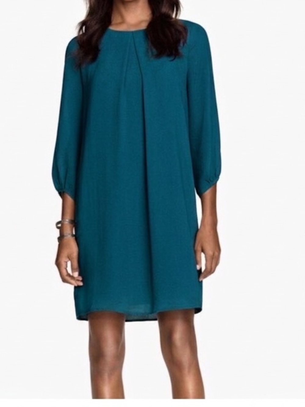 H&M Teal Shift Dress